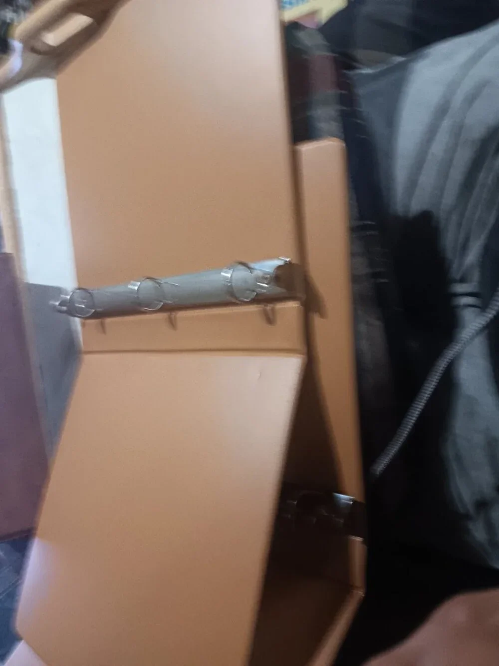 2 Binder Photo Album in Brown Sleeve